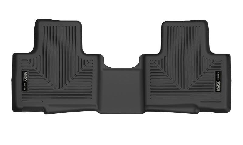 Toyota Highlander Floor Mats - Rear - Husky Liners - X-act Contour - Black - `20-`24 Toyota Highlander Floor Mats - Rear - Husky Liners - X-act Contour - Black - `20-`24